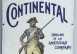 Porcelain "Continental Fire Insurance Co," Sign