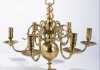 Dutch Style Brass Chandelier