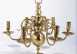 Dutch Style Brass Chandelier