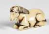 Ivory Netsuke of a Horse