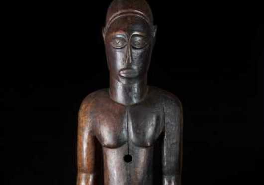 An exceptional Limba or Loko shrine figure