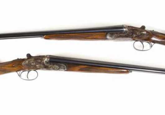 Important matched pair of Spanish shotguns, made by "Arrieta and Cia ElgoibarÃ¢ï¿½ï¿½