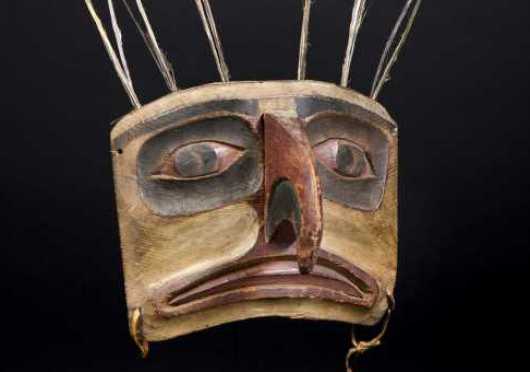 A Superb Northwest Coast Indian Frontlet, Haida