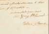 Revolutionary War Letter, General John Stark to Colonel Willett
