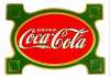 C1914 Coca Cola Enamel on Tin Advertising Sign