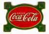 C1914 Coca Cola Enamel on Tin Advertising Sign