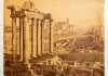 19th Century Albumen Photographic Print, Roman Ruins