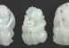 Three Chinese Jade Carvings of plants and fruit